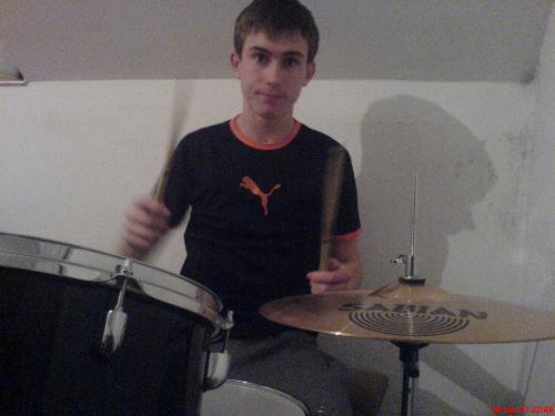 my drums - Just practicing