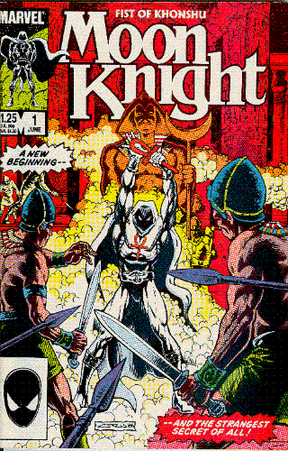 Moon Knight number 1 in Fist of Khonshu - This is issue number 1 in the Moon Knight comic series form marvel.
Fist of Khonshu Moon Knight number 1 in Fist of Khonshu - This is issue number 1 in the Moon Knight comic series form marvel.
Fist of Khonshu