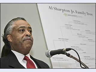 Al Sharpton - He is shocked that his anscestors were once slaves of the ancestors of Strom Thurmond. Al Sharpton - He is shocked that his anscestors were once slaves of the ancestors of Strom Thurmond.