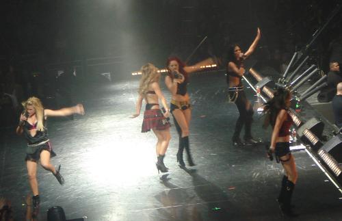 pcd - pussycat dolls during their performance as they open for christina's concert