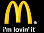 logo for McDonalds - Mc Donalds is know round the world by its golden arches. It employs high school age students, and also people who have disabilities, but the wages remain low.