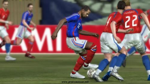 Pes 6 - French player in a competion