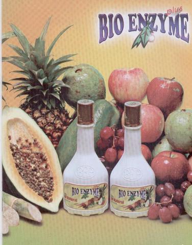 BIO ENZYME Plus - Bio Enzymes come from 100% all natural fresh raw Fruit Juice concentrate. 'Enzymes slow down aging and strengthen the body's immune system against diseases, including incurable diseases'. Enzymes basically attack the free radicals or poisonous toxic chemicals/substances that damaged the cells and cause all the diseases, convert them into water, then flush them out of the body through urination, perspiration and stool. Once reduced or gone, cell repair and replacement take place and the body's immune system to fight off diseases is restored.