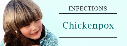 Chicken Pox - Chickenpox causes a red, itchy rash on the skin that ...