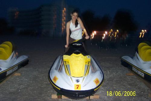 at the sea side... - it was a very nice holiday...