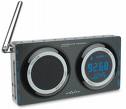 Satellite Radio - Sirius Stiletto - the first portable Sirius radio that allows subscribers to listen to live Sirius programming. The Stiletto boasts a 2 gigabyte memory, which is roughly equivalent to 100 hours of recording time. The unit's batteries give the user approximately 30 hours of life. The unit also features Wi-Fi technology, which is used as a backup to stream music from the Internet when a clear signal strength is not readily available from the built-in antenna. Sirius' partnerships with Napster and Yahoo Music provide additional content for Stiletto users. The Stiletto is currently available in Circuit City, Best Buy stores and Radio Shack.