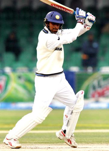 jammy - He is great and did woders for indian cricket, He is Mr Dependable and also called as THE WALL. His nick name is Jammy, He has 5 Double hundreds in tests till now, and he can make lot more, he is great servent for Indian cricket.