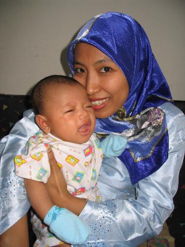 Wrong Timing To SNaP - My Prince-Charming Eric Iskandar while he's 3months young:D