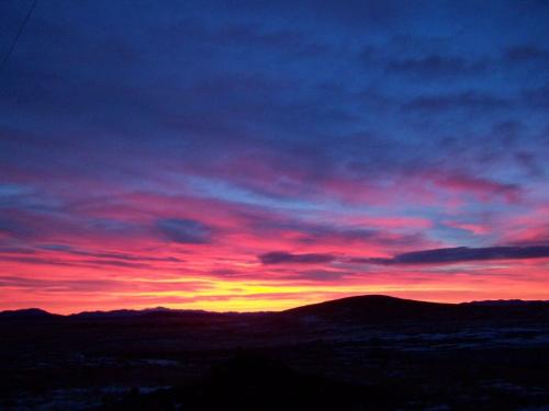 Dec Sunrise - One of many Rocky Mountain Sunrises