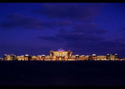 the palace - the palace of shekh in saudi full view