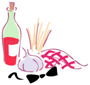 Italian Food - clip art: italian food