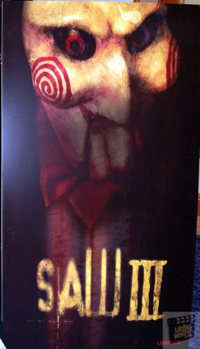 Saw 3 is a Great movie! - its the puppet jigsaw used to talk in the movies