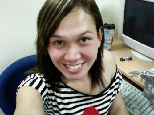 smile - this is my cubicle at work....