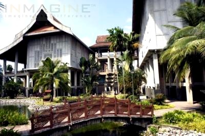 Malaysian traditional House - Malaysian scenery