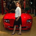 hot girl and hot car - isn&#039;t cool?