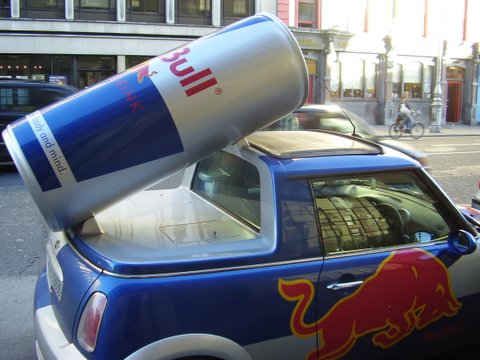 red bull - redbull advertising..