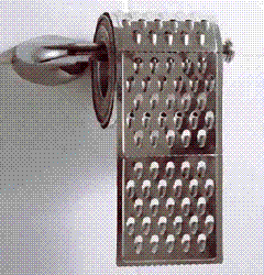 Toilet Papper - That must hurt..