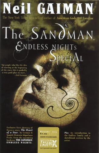 sandman - sandman cover endless nights special