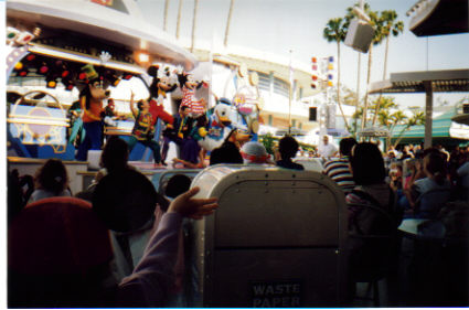 Disneyland Sing a long show - This was taken at Disneyland in May of 1995 of a sing-a-long.