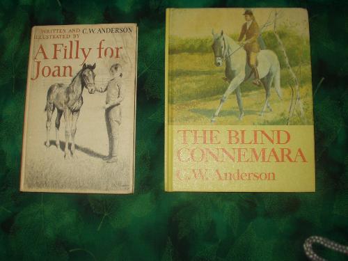 Two good horse books Blind Connemara & Filly for J - By one of my favorite horse artist/authors C. W. Anderson. Two good horse books Blind Connemara & Filly for J - By one of my favorite horse artist/authors C. W. Anderson.