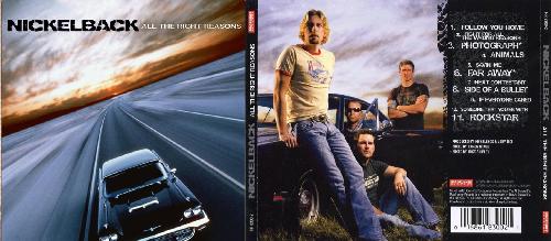 all the right reasons - folks this is the pic from the latest album of nickelback........ its called 'all the right reasons'..........it was released in 2004