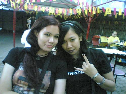 me and kim - me and kim,during a gig.