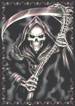 The Grim Reaper - I wonder if you really see him?