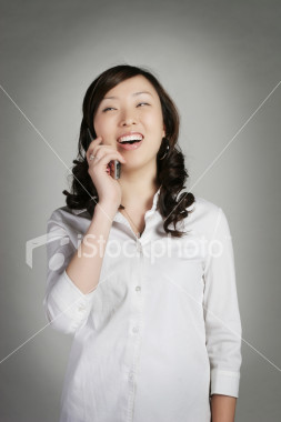 Chatting - Chatting on mobile with her friend! CHeck out the picture and rate it as you like it!