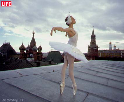 ballet - ballet dancer in white