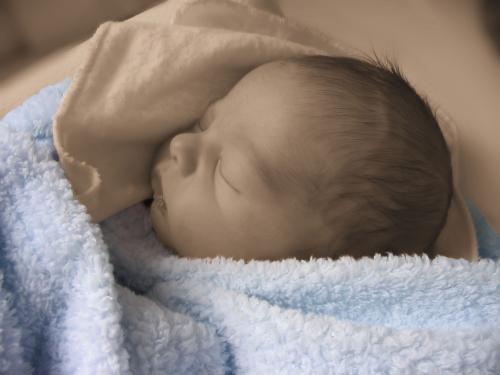 Newborn baby - Rylan, born on 2-21-2007.