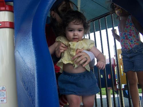My children - My oldest daughter and my youngest daughter enjoying a day at the park!
