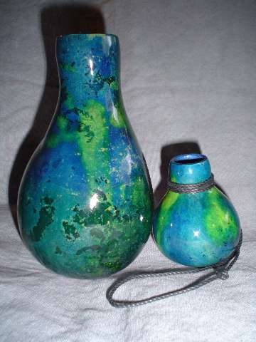 Gourd duo - Some of the finishes we can do are amazing.