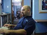 Another Working Day - Taken a few months ago. Nothing much has changed except that beard that just kept growing... Call me Red Beard The Pirate. HAHAHA.