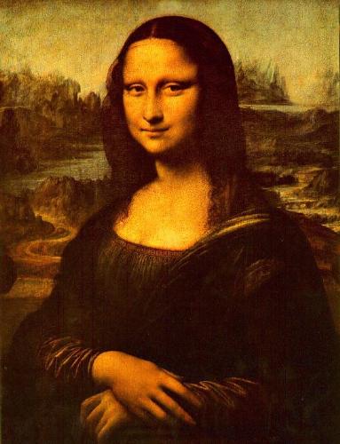 monalisa - His great painting
