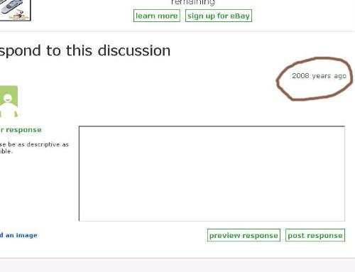 funny - dont say whoooo.i dont know what happened .when i click on a discussion started by my friend from gmail,i got this page(checkout the picture)!it shows without any text!did you experience this!very funny.
discussion started 2008 years ago...ha ha!