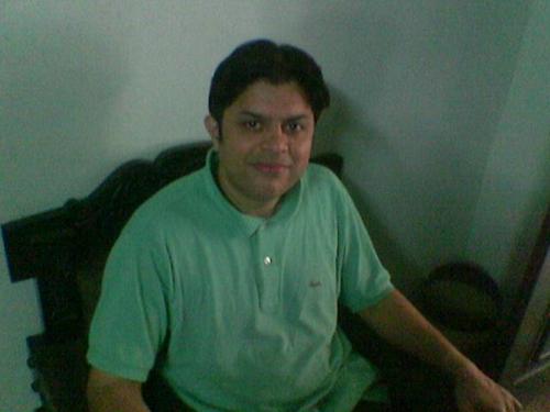 Me  - at my in-law's place in Panaji.