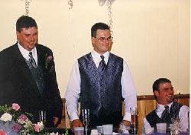 My three Sons - This was taken at Anthony's wedding He is the big dude standing up