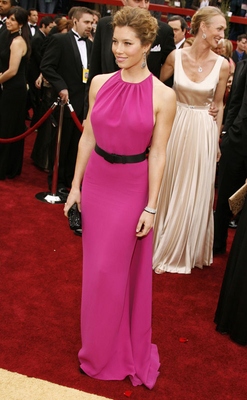 Jessica Biel - Among the Best Dressed Celebrities  - Simple yet Elegant, attractive and beautiful. She has got attention from media and viewers. Bright colours screams for attention, and she certainly succeed in ensuring she has got our attention. Jessica Biel certainly looks gorgeous in that dress.