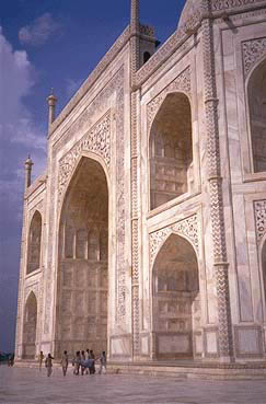 Taj Mahal close up - The Taj Mahal close up.