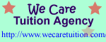 We Care Tuition Agency - Quality Home Tuition Specialists providing quality tuition consultation and assistance