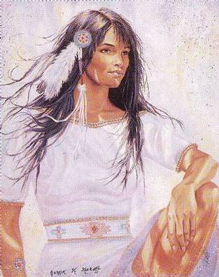 my heritage - A native women to represent my native heritage