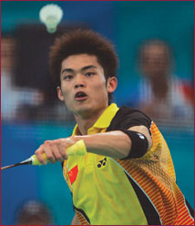 lin dan - he's at good at it!