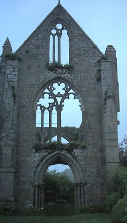 A church ruin - Brittany, France