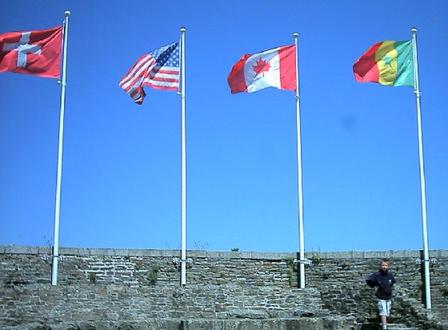 Brest, Brittany - At the harbor in Brest, Brittany