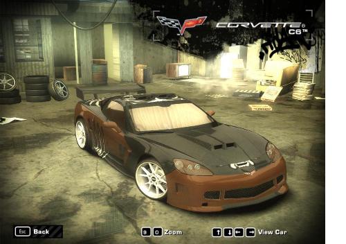 nfs corvette - My corvette car