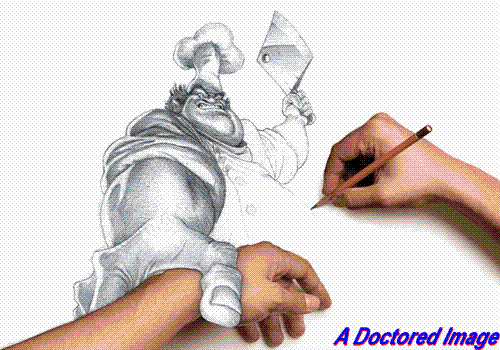 Its very funny - It the photo designed through graphics,which is vrey to watch and it is possible we can make everything.