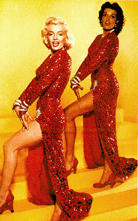 Gentlemen Prefer Blondes - Jane Russell and Marilyn Monroe