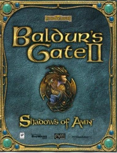 Baldur's Gate 2 Shadow's of Amn - Baldur's Gate 2 Shadow's of Amn (BG2 SoA) is a rpg game for PC by black isle. Created with the infinity engine it's one of the best games ever created. It immediately suck the player into the world (Forgotten Realms) with its intricate scenario and atmospheric background music while the graphics are not too bad to look at.