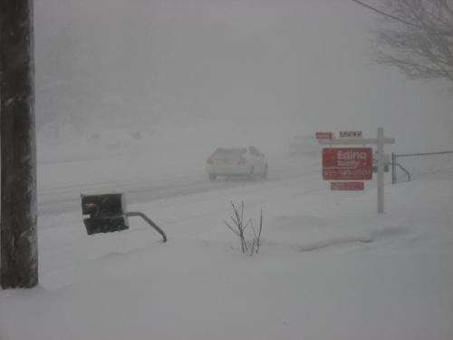 3:55 p.m. CDT - Another round of snow. 3:55 p.m. CDT - Another round of snow.