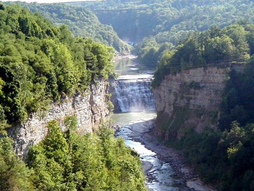 Click to See this Awesome view upclose - This is from Letchworth State Park in upstate NY. we first read about it in a reader&#039;s digest book called Off the Beaten Path. Letchworth is touted as being the Grand Canyon of the East, and it lives up to its name! This is where the darling of my life purposed marriage to me, so many years ago.